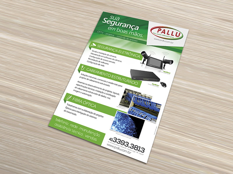 Folder . Pallu Teleinformática Telefonia